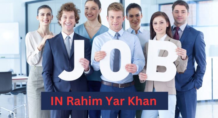 Canal Division Rahim Yar Khan Jobs 2024