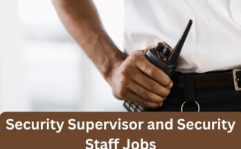 Security Supervisor and Security Staff Jobs