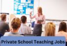 Private School Teaching Jobs