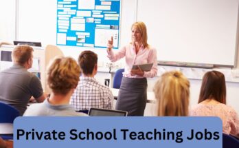 Private School Teaching Jobs